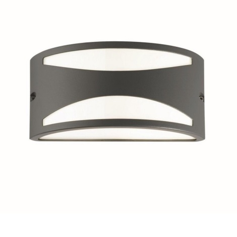 Ideal Lux - Outdoor wall light 1xE27/60W/230V anthracite