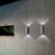 Ideal Lux - Outdoor wall light 2xGU10/28W/230V