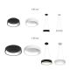 Immax NEO 07017L - LED Dimmable ceiling light AGUJERO LED/39W/230V Tuya + remote control