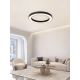 Immax NEO 07210L - LED Dimmable ceiling light PASTEL LED/68W/230V 95 cm black Tuya + remote control