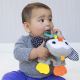 Infantino - Plush toy with teethers penguin
