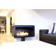 InFire - BIO fireplace 82,5x74,3 cm 3kW black
