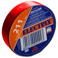 Insulation tape ELECTRIX 15mm x 10m red