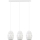 ITALUX - Chandelier on a string HARLEY 3xE27/40W/230V white