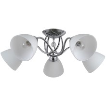 ITALUX - Surface-mounted chandelier LUGANO 5xE27/40W/230V
