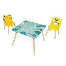 Janod - Wooden table with chairs TROPIK