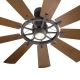 Kichler - LED Dimmable ceiling fan GENTRY LED/14W/230V d. 165 cm + remote control