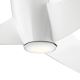 Kichler - LED Dimmable ceiling fan PHREE LED/10W/230V white + remote control