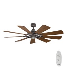 Kichler - LED Dimmable ceiling fan GENTRY LED/14W/230V d. 165 cm + remote control