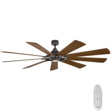 Kichler - LED Dimmable ceiling fan GENTRY LED/14W/230V d. 216 cm + remote control