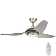 Kichler - LED Dimmable ceiling fan VOYA LED/14W/230V + remote control