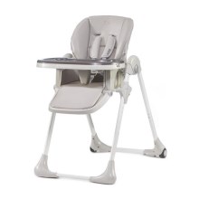 KINDERKRAFT - Baby dining chair YUMMY grey
