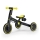 KINDERKRAFT - Children's push bike 3in1 4TRIKE yellow/black