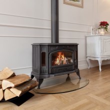 Kratki - Cast-iron fireplace 10kW 150mm