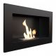 Kratki - Built-in BIO fireplace 37,4x64,8 cm 1kW black