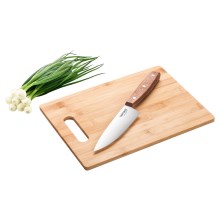 Lamart - Kitchen cutting board 30x22 cm + knife