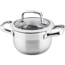 Lamart - Pot with a lid 16 cm stainless steel