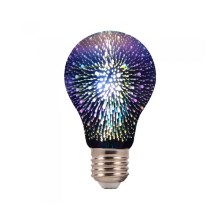LED 3D Decorative light bulb FILAMENT A60 E27/3W/230V 3000K