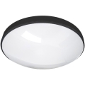 LED Bathroom ceiling light CIRCLE LED/36W/230V 4000K d. 45 cm IP44 black