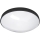 LED Bathroom ceiling light CIRCLE LED/36W/230V 4000K d. 45 cm IP44 black