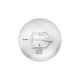 LED Bathroom ceiling light CIRCLE LED/36W/230V 4000K d. 45 cm IP44 white