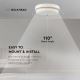 LED Bathroom ceiling light LED/12W/230V 3000K IP54