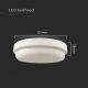 LED Bathroom ceiling light LED/12W/230V 4000K IP54