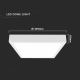 LED Bathroom ceiling light LED/24W/230V 4000K IP44 white