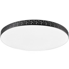 LED Bathroom ceiling light MOON LED/18W/230V black IP44