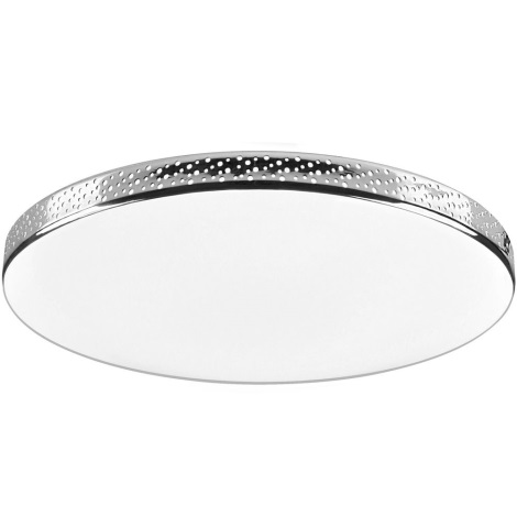 LED Bathroom ceiling light MOON LED/18W/230V chrome IP44