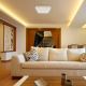 LED Bathroom ceiling light NEMO LED/17W/230V IP44 gold