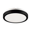 LED Bathroom ceiling light VERA LED/12W/230V 4000K IP65 black
