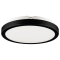 LED Bathroom ceiling light VERA LED/24W/230V 4000K IP65 black