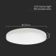 LED Bathroom ceiling light with sensor LED/24W/230V 6500K IP44 white + remote control
