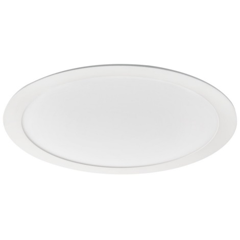 LED Bathroom recessed light ROUNDA LED/24W/230V IP44 white d. 29,6 cm