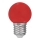 LED bulb E27/1W/230V red 5500-6500K