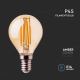 LED Bulb FILAMENT AMBER P45 E14/4W/230V 2200K