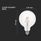LED Bulb FILAMENT G125 E27/12W/230V 4000K