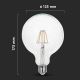 LED Bulb FILAMENT G125 E27/12W/230V 6500K