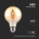 LED Bulb FILAMENT G80 E27/4W/230V 2200K