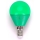 LED Bulb G45 E14/4W/230V green - Aigostar