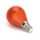 LED Bulb G45 E14/4W/230V orange - Aigostar