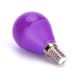 LED Bulb G45 E14/4W/230V purple - Aigostar