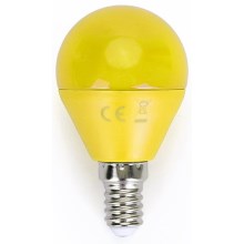 LED Bulb G45 E14/4W/230V yellow - Aigostar