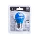 LED Bulb G45 E27/4W/230V blue - Aigostar