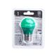 LED Bulb G45 E27/4W/230V green - Aigostar