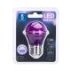 LED Bulb G45 E27/4W/230V purple - Aigostar