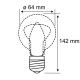 LED Bulb INNER ST64 E27/3,5W/230V 1800K - Paulmann 28886