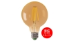 LED bulb LEDSTAR AMBER G80 E27/8W/230V 2200K