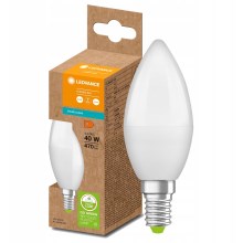 LED Bulb made of recycled plastic B40 E14/4,9W/230V 4000K - Ledvance